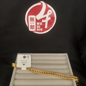 編號7號 - 古巴手鏈 總重1.1兩 包金0.5錢